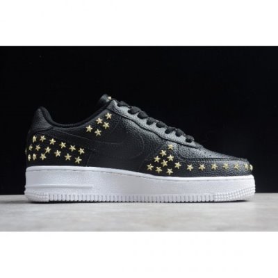 Nike Bayan Air Force 1 '07 Low Xx Star Studded Siyah Kaykay Ayakkabı Türkiye - T92NKJW8